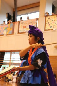 娘の運動会エイサー3