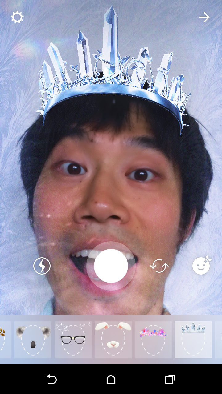インスタグラムのスクショ