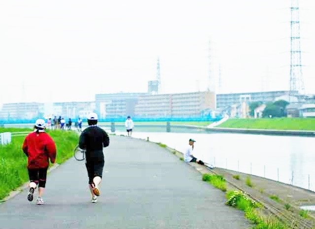 朝のランニング