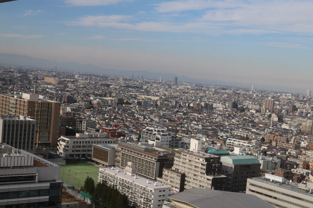 都内を20階から見渡す絶景