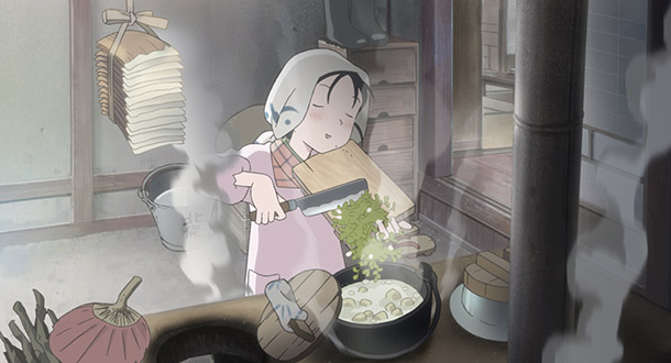 この世界の片隅に、料理風景