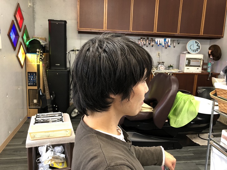 美容師の客