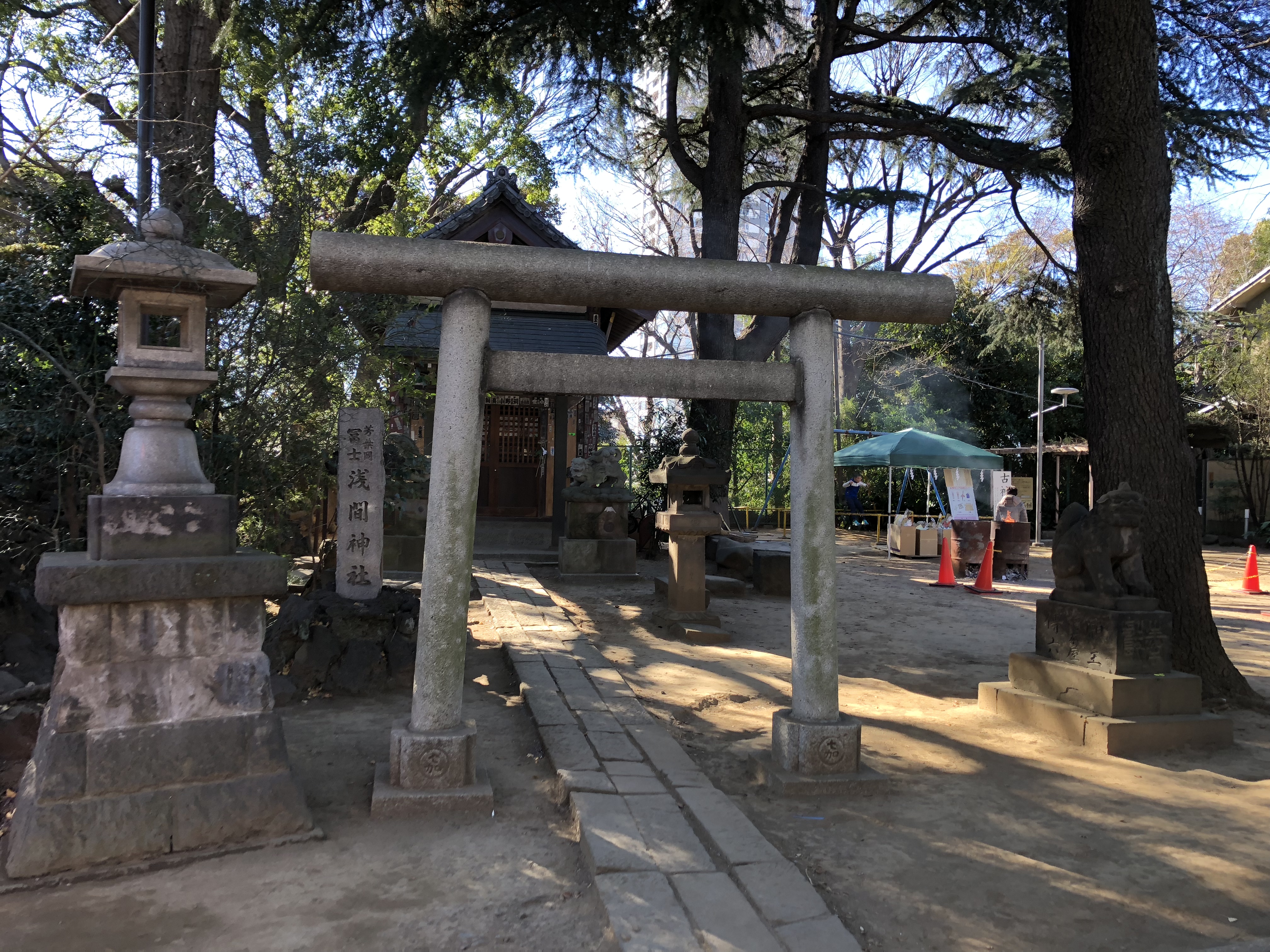品川神社の浅間神社