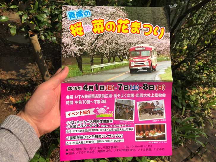 ローカル鉄道に揺られて房総の春を満喫 夷隅の桜 菜の花まつり はレトロなバスも最高 千葉県いすみ市 毎日が生まれたて