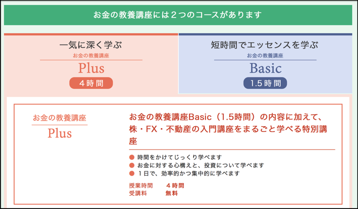 お金の教養講座