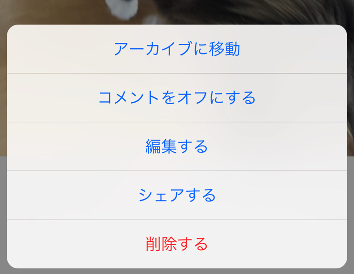 インスタ投稿