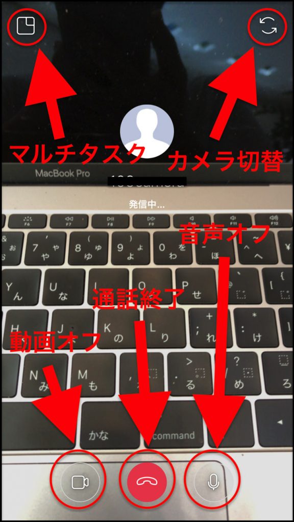 5つのボタン